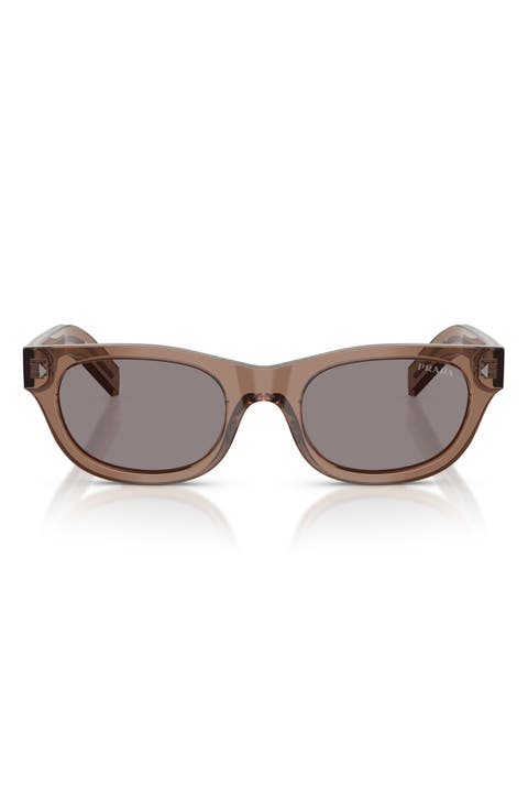 52mm Cat Eye Sunglasses