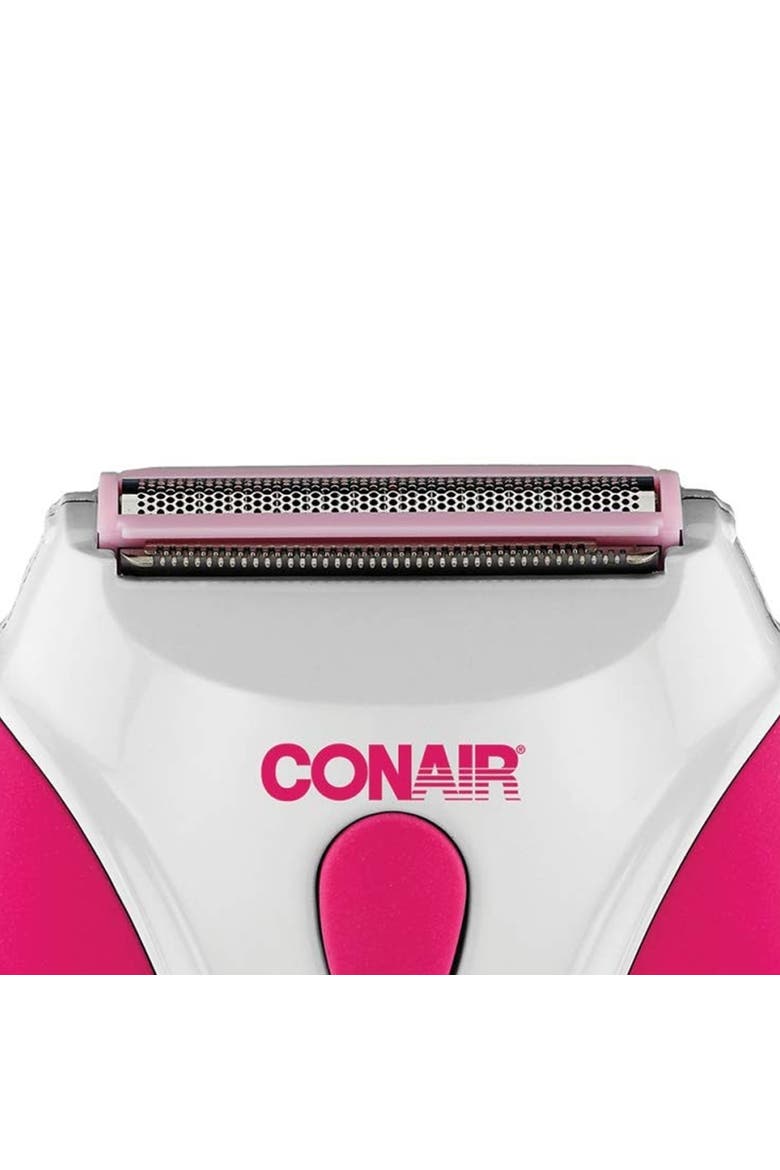 Battery Operated Wet or Dry Dual Trimmer Foil Shaver, Alternate, color, Pink