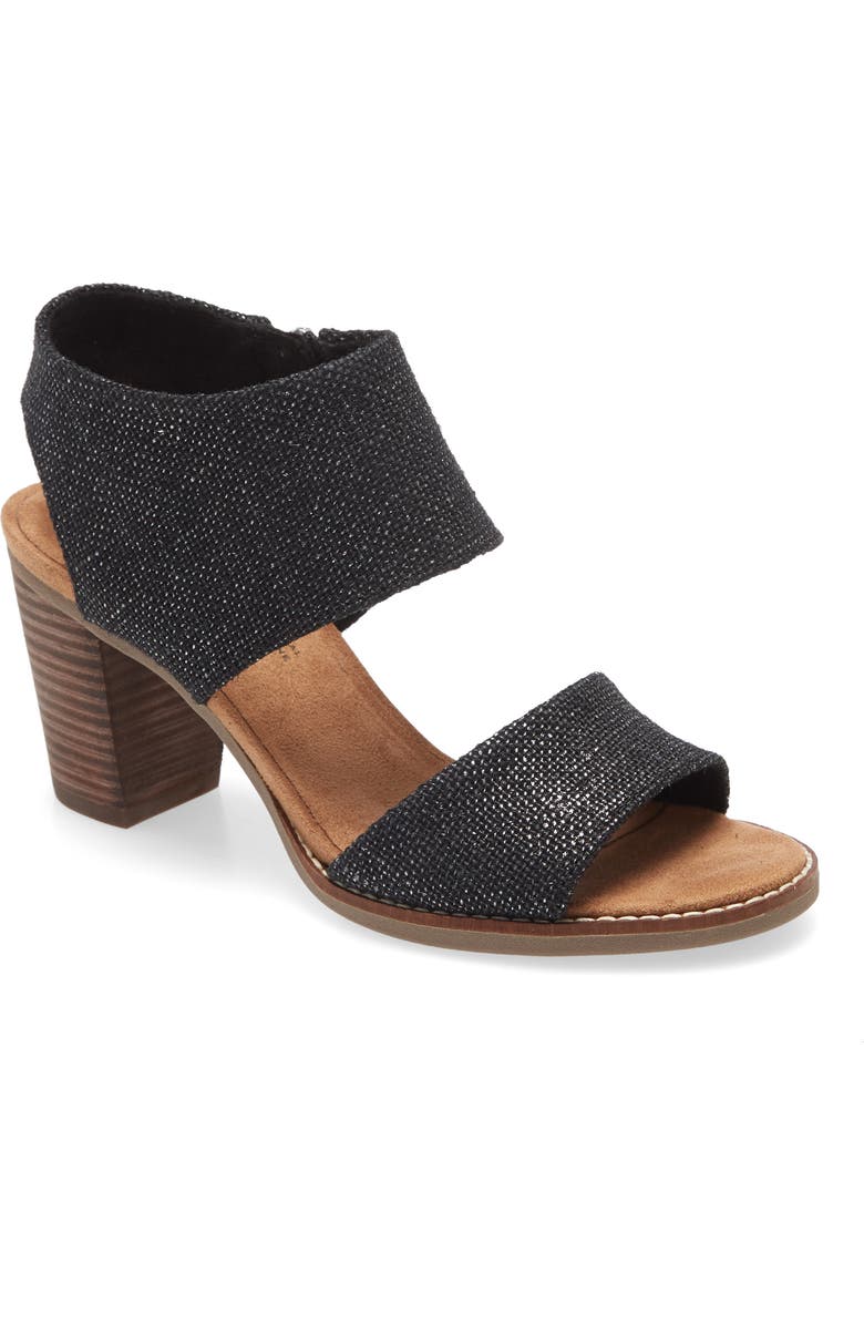 TOMS Majorca Block Heel Sandal, Main, color,