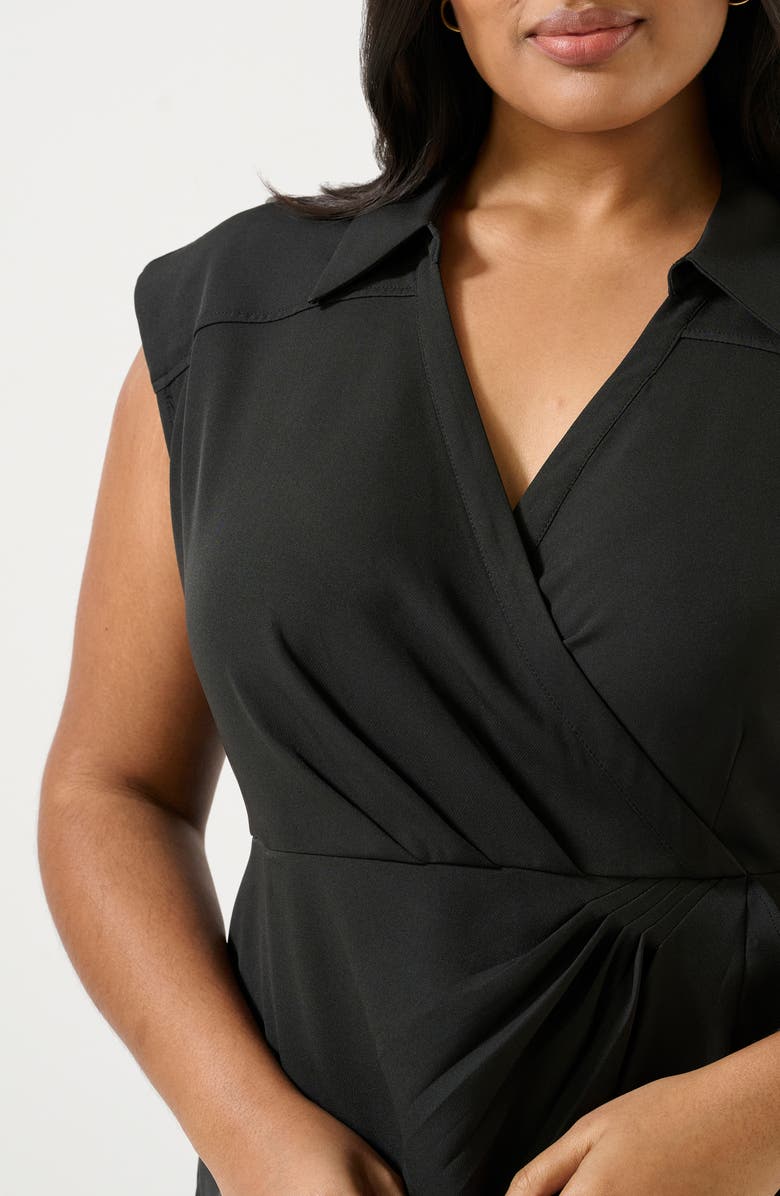 Estelle Desert Rose Faux Wrap Dress, Alternate, color, 