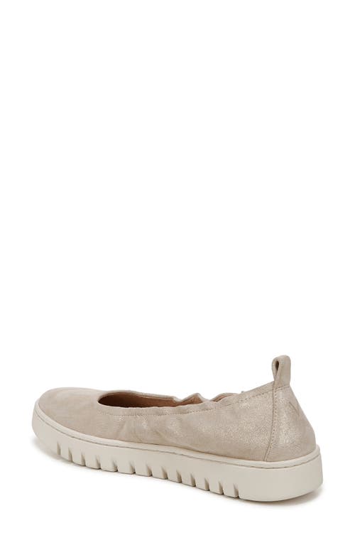 Vionic Uptown Ballet Slip-on Sneaker In Soft Gold