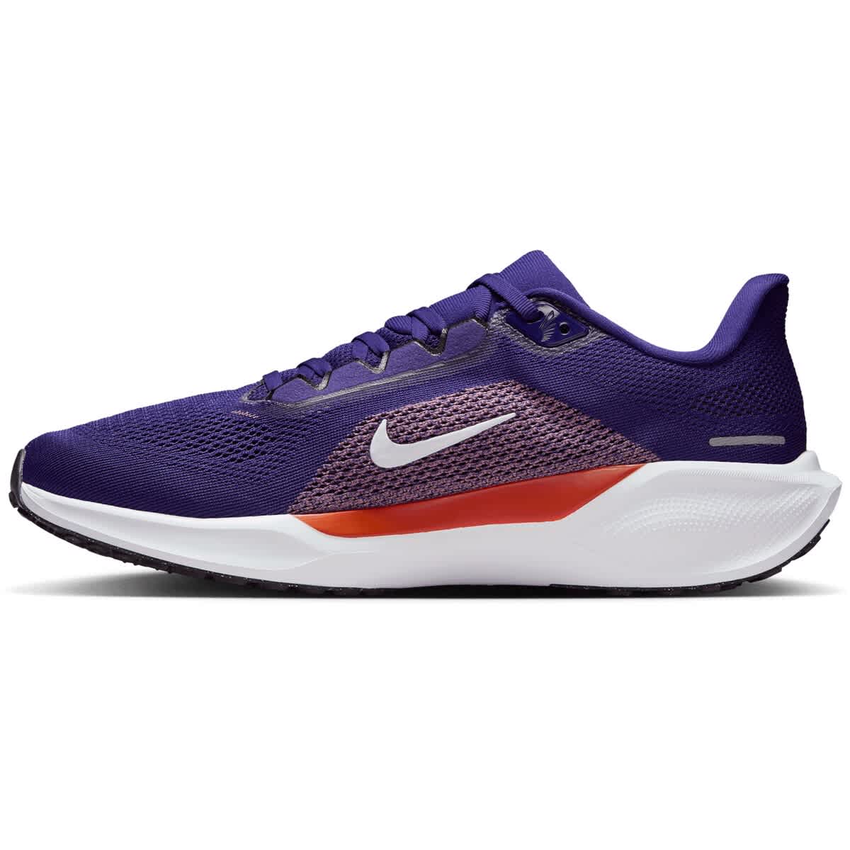 Nike Unisex Nike Purple Clemson Tigers Zoom Pegasus 41 Running Shoes, Alternate, color, Purple