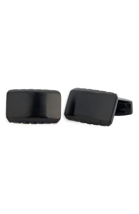 Black Cuff Links