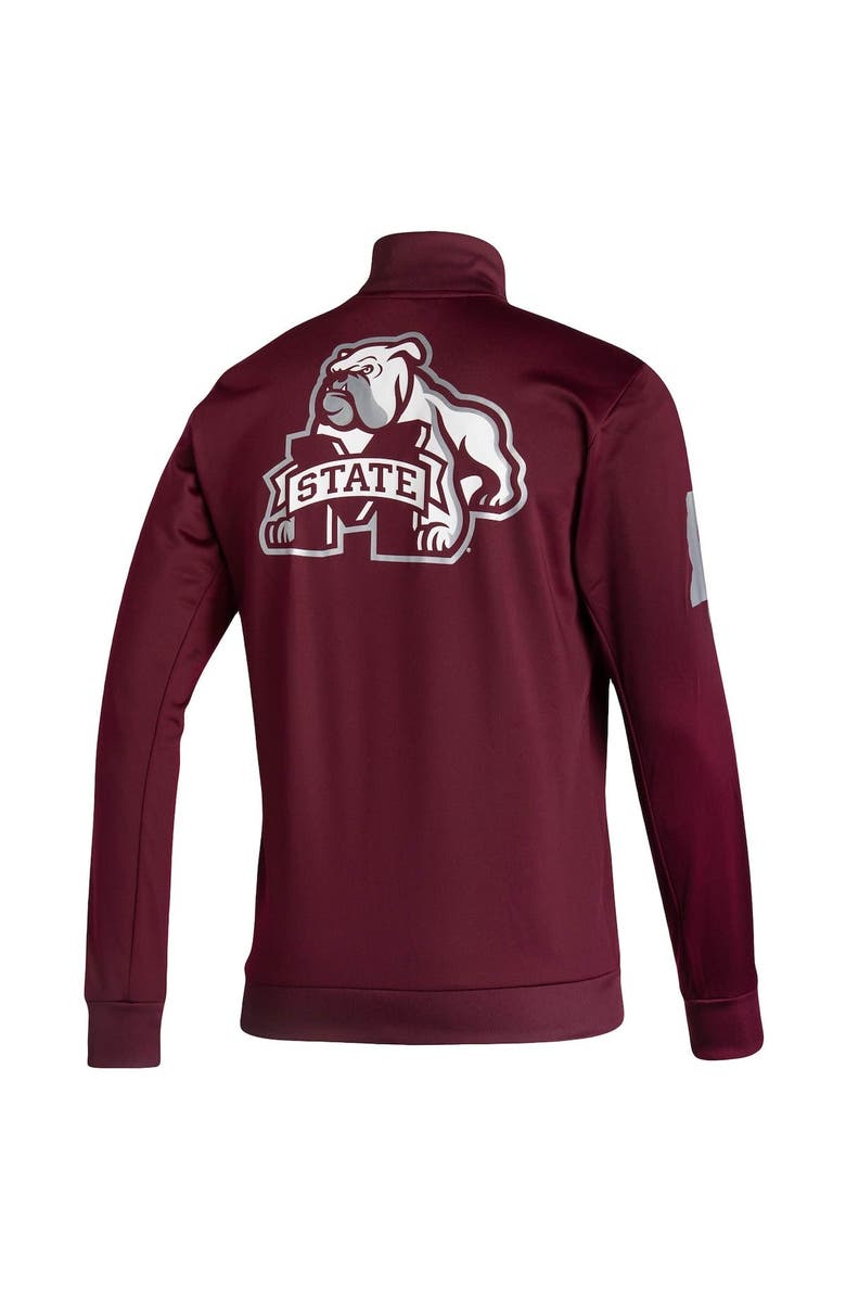 adidas Men's adidas Maroon Mississippi State Bulldogs Football Strategy Full-Zip Jacket, Alternate, color, 