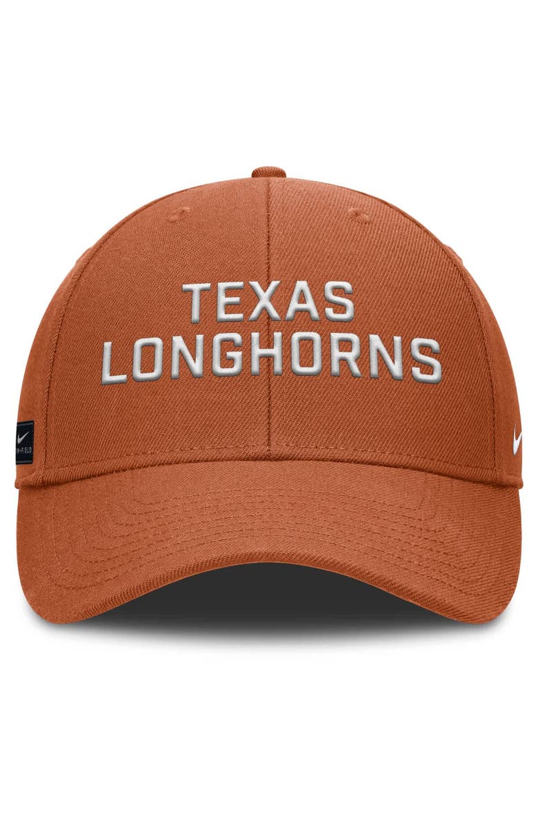 Nike Men's Nike Burnt Orange Texas Longhorns Rise Practice Adjustable Hat, Alternate, color, Burnt Orange