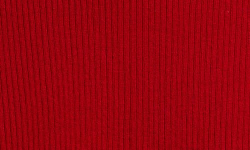 Elie Tahari The Shawna Long Sleeve Cashmere Dress In Red