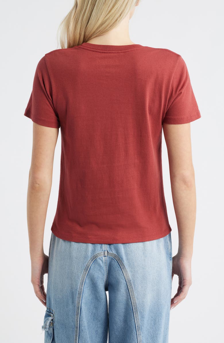 GOLDEN HOUR Roses & Stars Graphic T-Shirt, Alternate, color, Spiced Apple