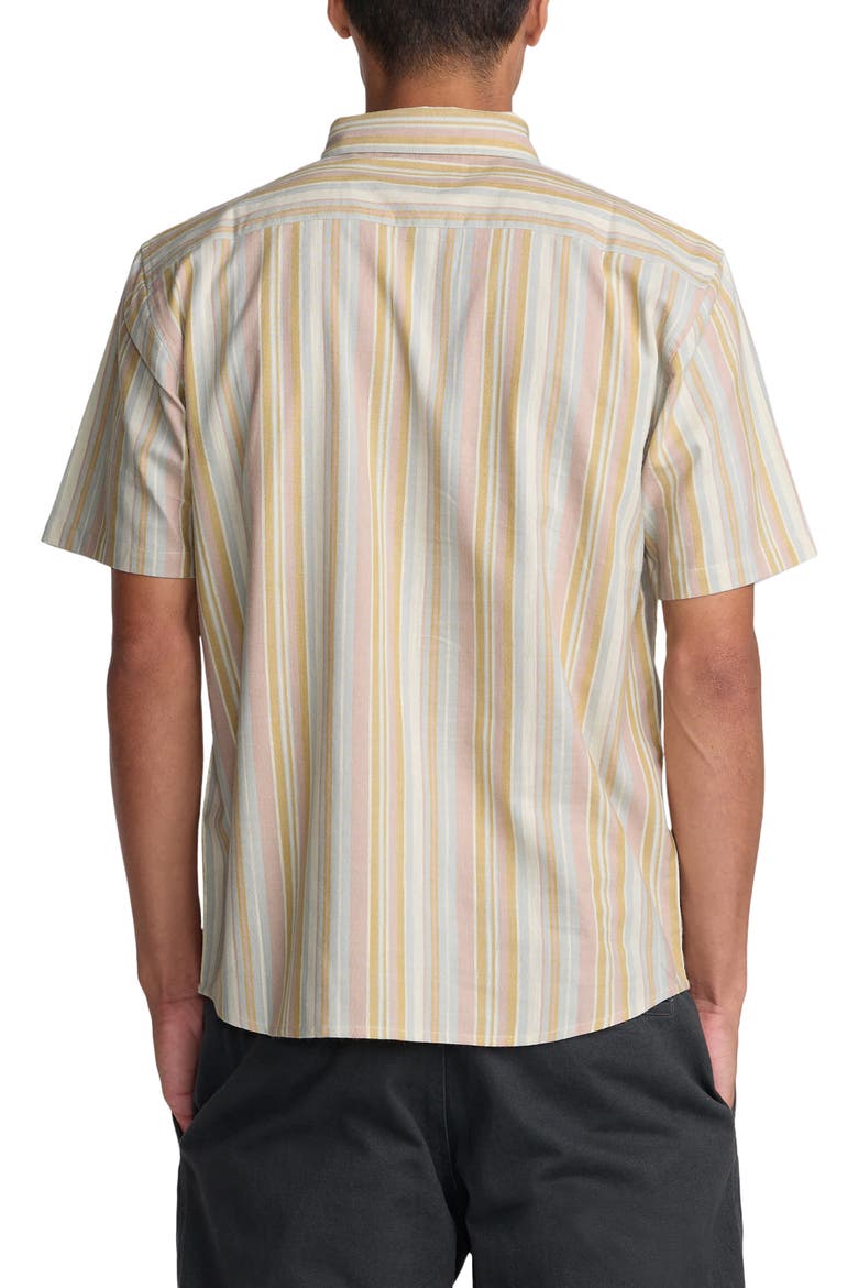 Talum Short Sleeve Button-Up Shirt, Alternate, color, CERAMIC