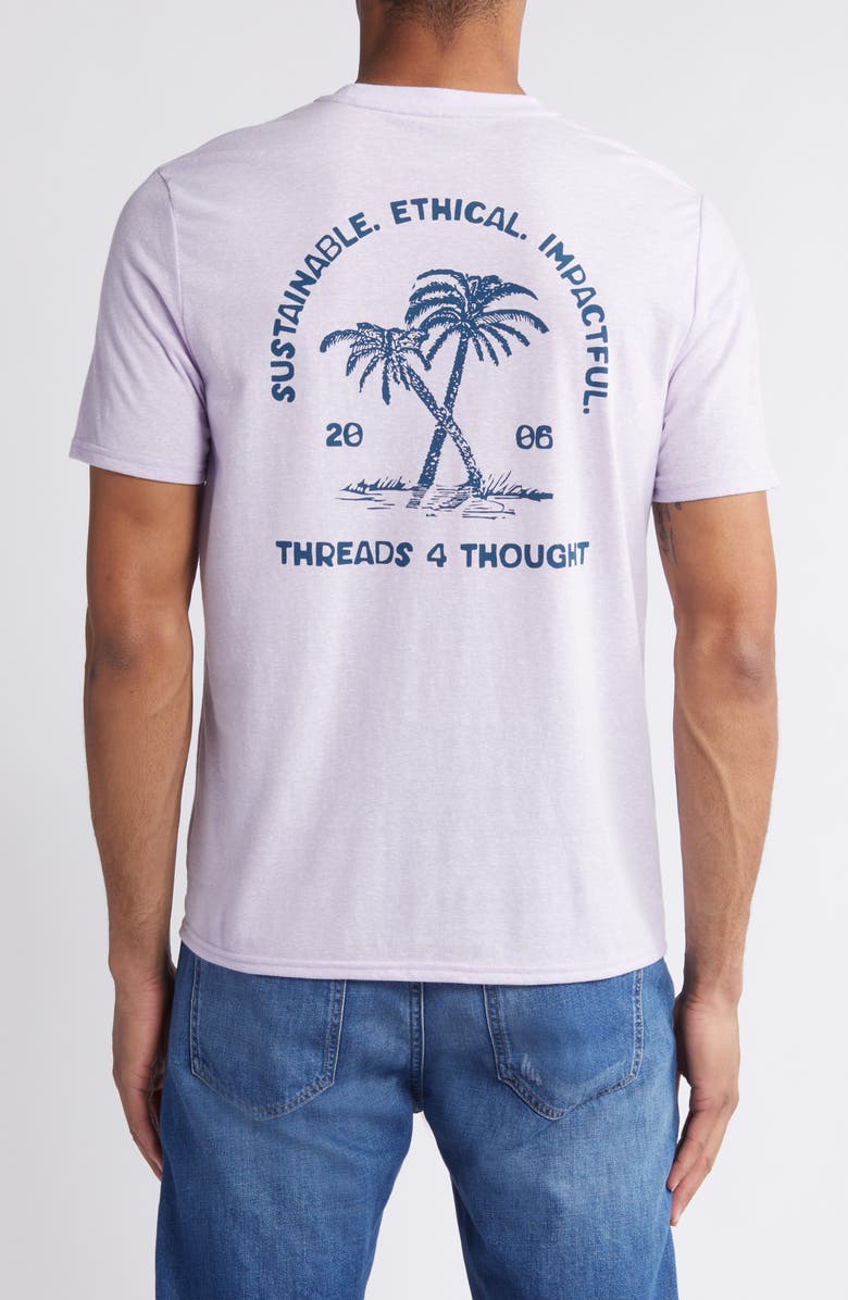 Threads 4 Thought Palm Grove Graphic T-Shirt, Alternate, color, 