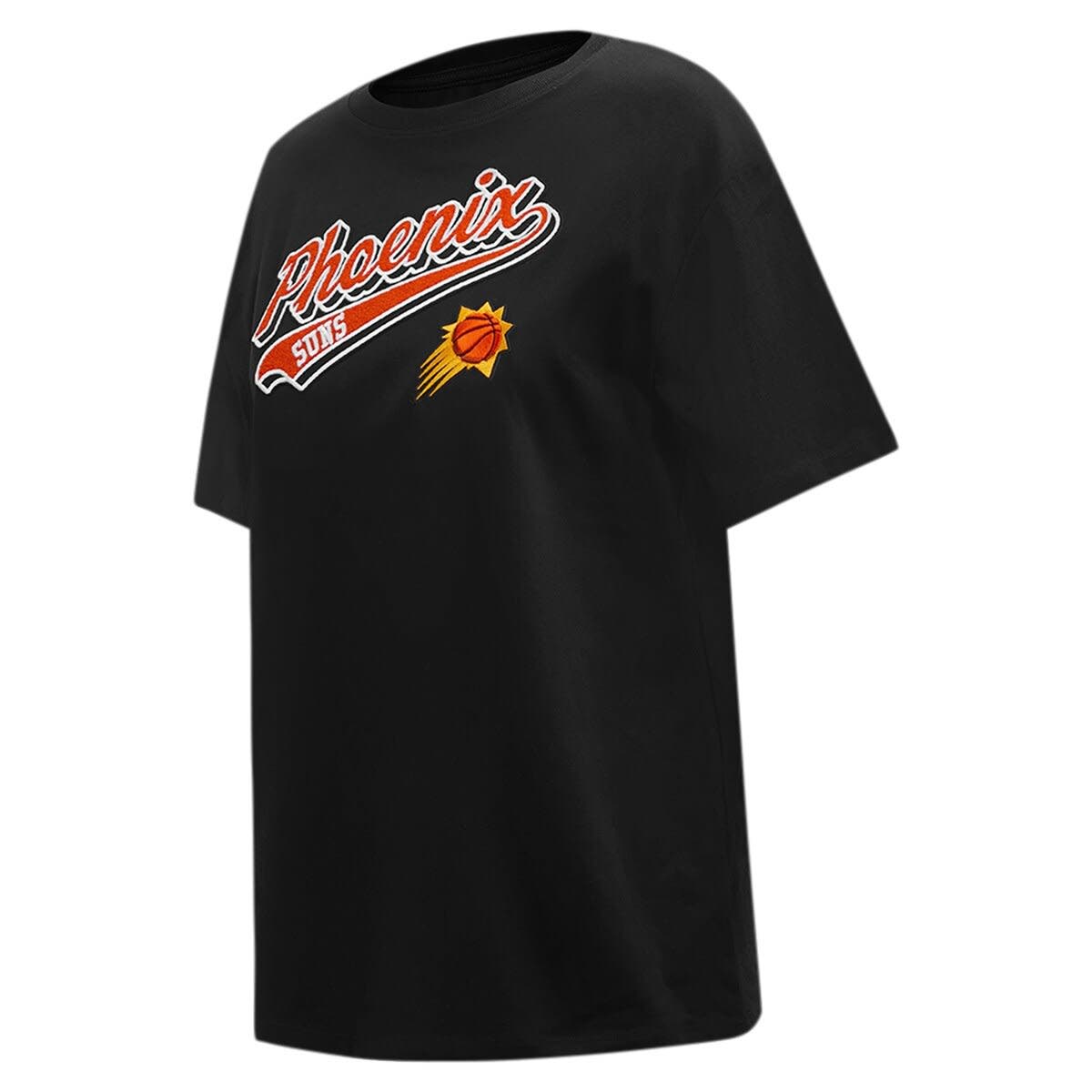 Women's Pro Standard Black Phoenix Suns Script Boyfriend T-Shirt - image 2
