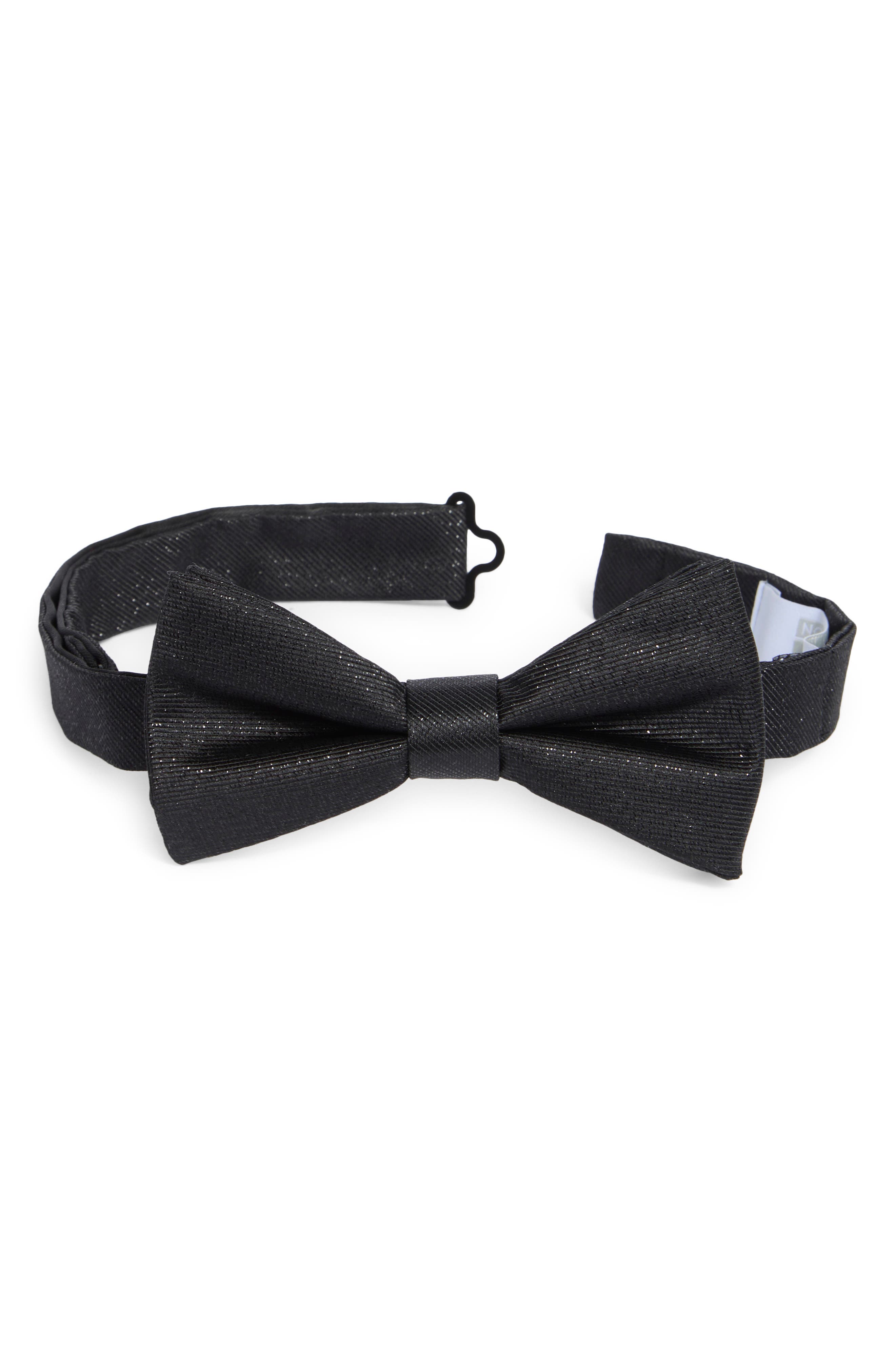 NORDSTROM RACK Harrington Metallic Bow Tie