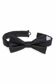 NORDSTROM RACK Harrington Metallic Bow Tie