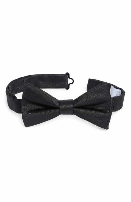 NORDSTROM RACK Harrington Metallic Bow Tie