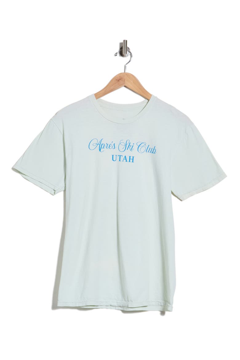 Park City Utah Graphic T-Shirt, Main, color, ICE FLOW