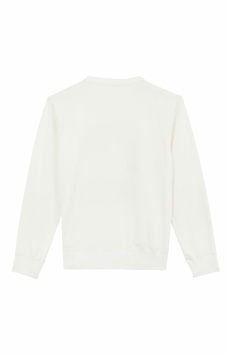 Vilebrequin Men's Family Weekend Cotton Crewneck Sweatshirt, Alternate, color, Off White