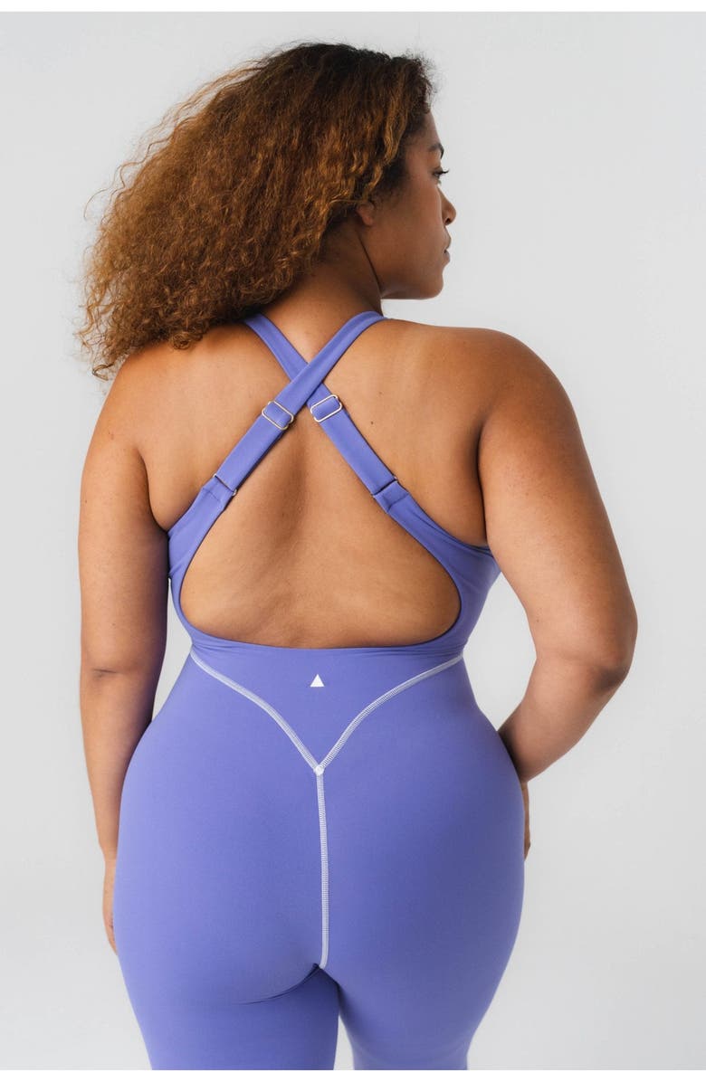 Vitality Cloud II X Jumpsuit, Alternate, color, Blueberry Contrast