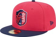 New Era Men's New Era Red St. Louis City SC 2025 Kickoff 59FIFTY Fitted Hat