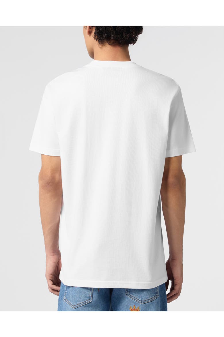 Round Neck T-Shirt Eagle Montecarlo Men, Alternate, color, white