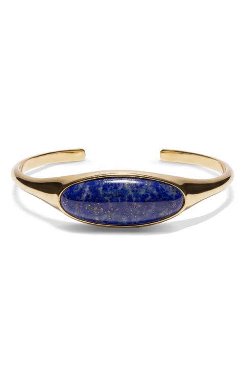 Cabochon Cuff Bracelet