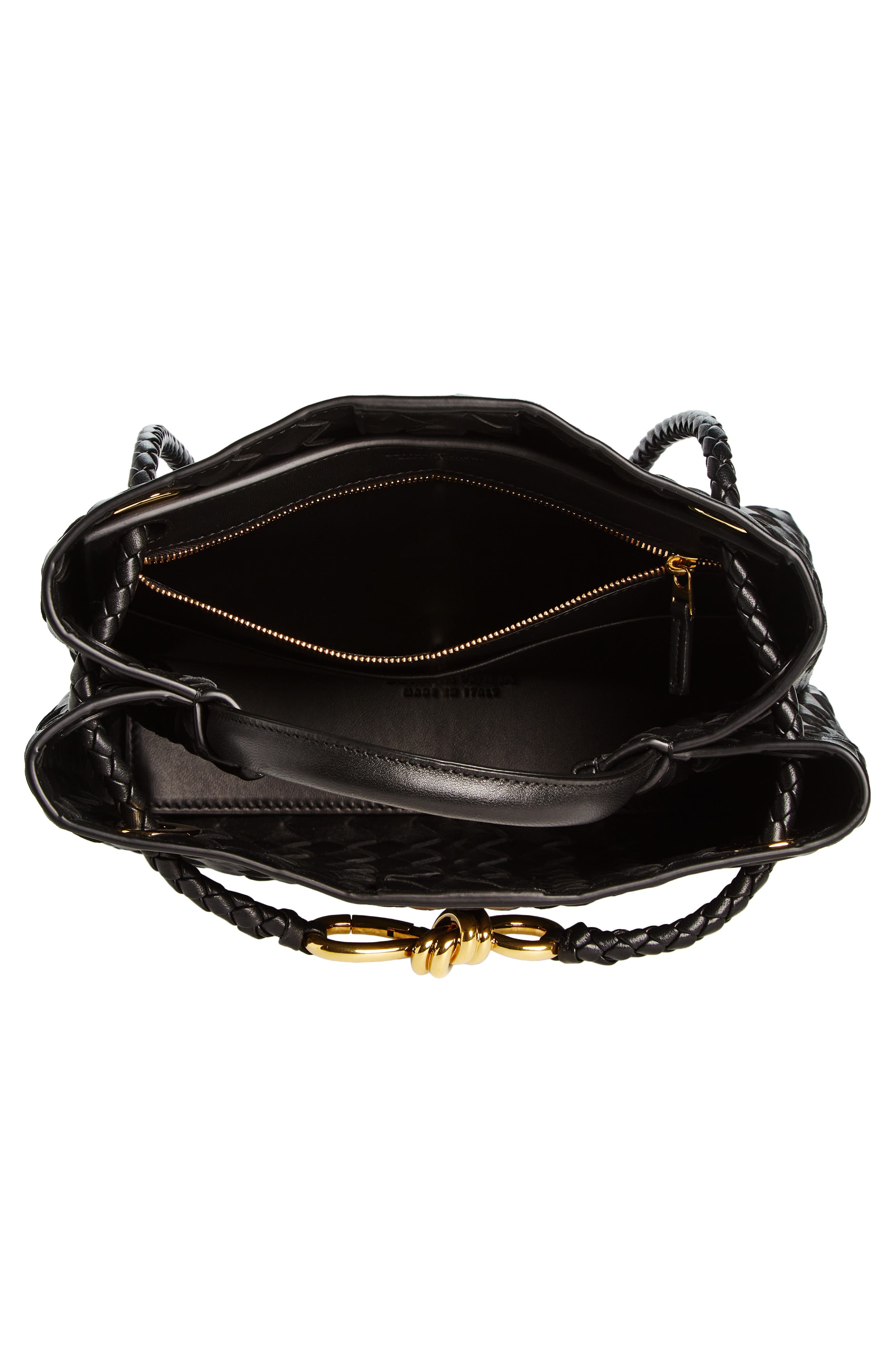 Bottega Veneta Small Andiamo Intrecciato Shoulder Bag, Alternate, color, 