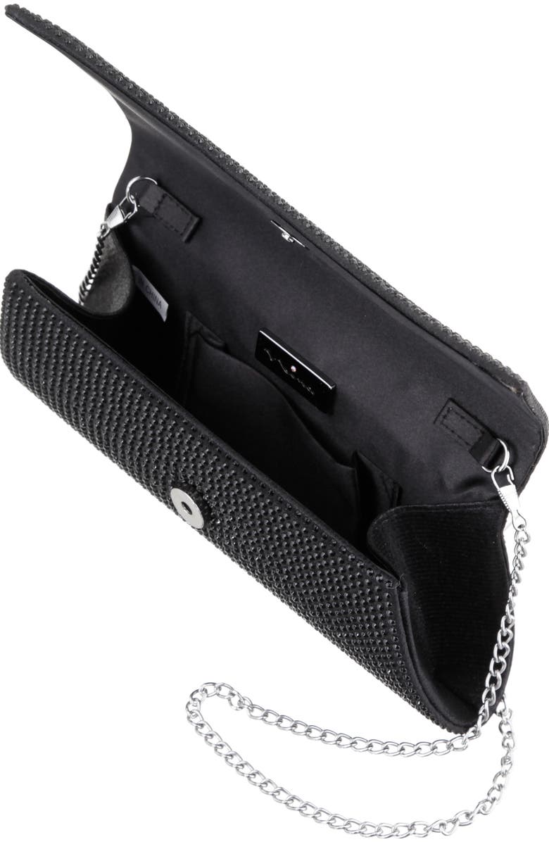 Nina Kallie Clutch, Alternate, color, Black