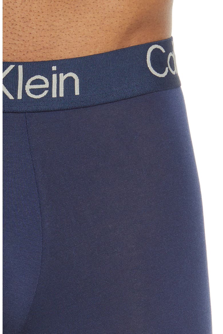 Ultra-Soft Modern 3-Pack Stretch Modal Boxer Briefs, Alternate, color, BLACK BLUE