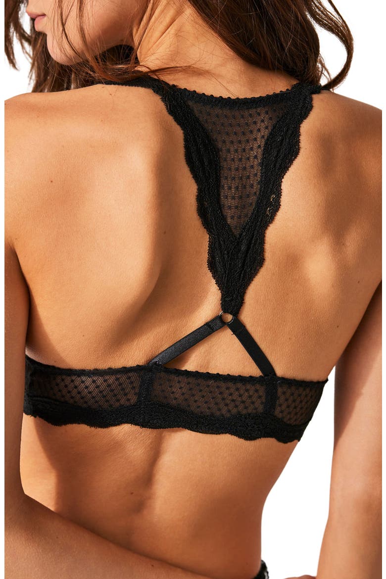 Intimately FP Midweek Longline Bra, Alternate, color, BLACK