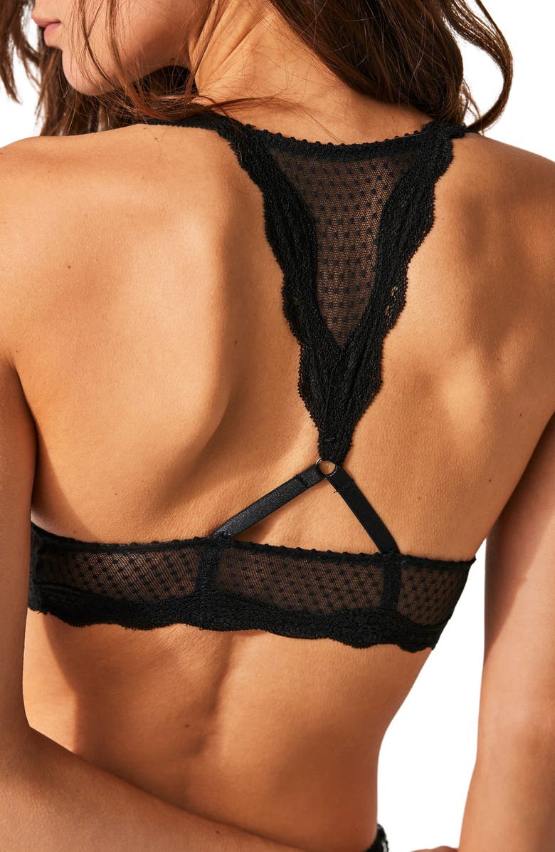 Free People Intimately FP Midweek Longline Bralette, Alternate, color, Black