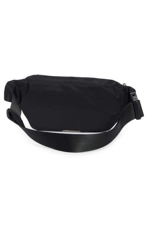Madden Girl Woven Fanny Pack In Black