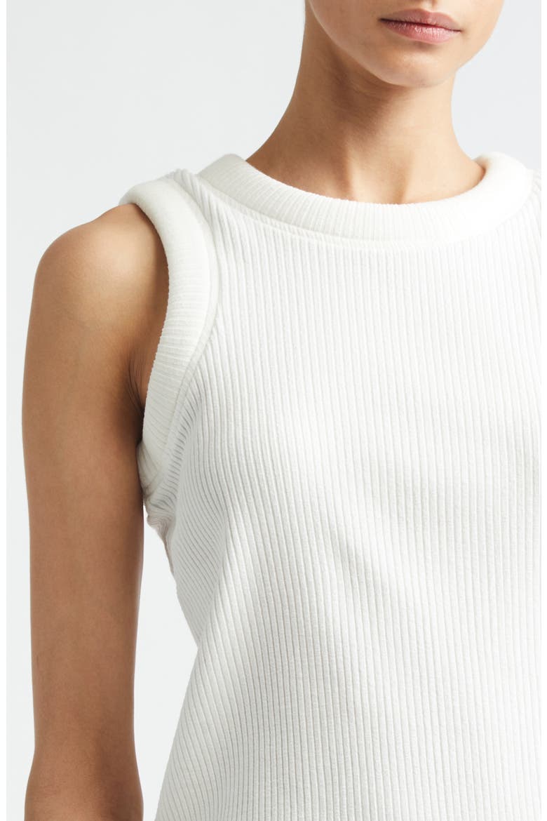 Circle Rib Tank, Alternate, color, WHITE