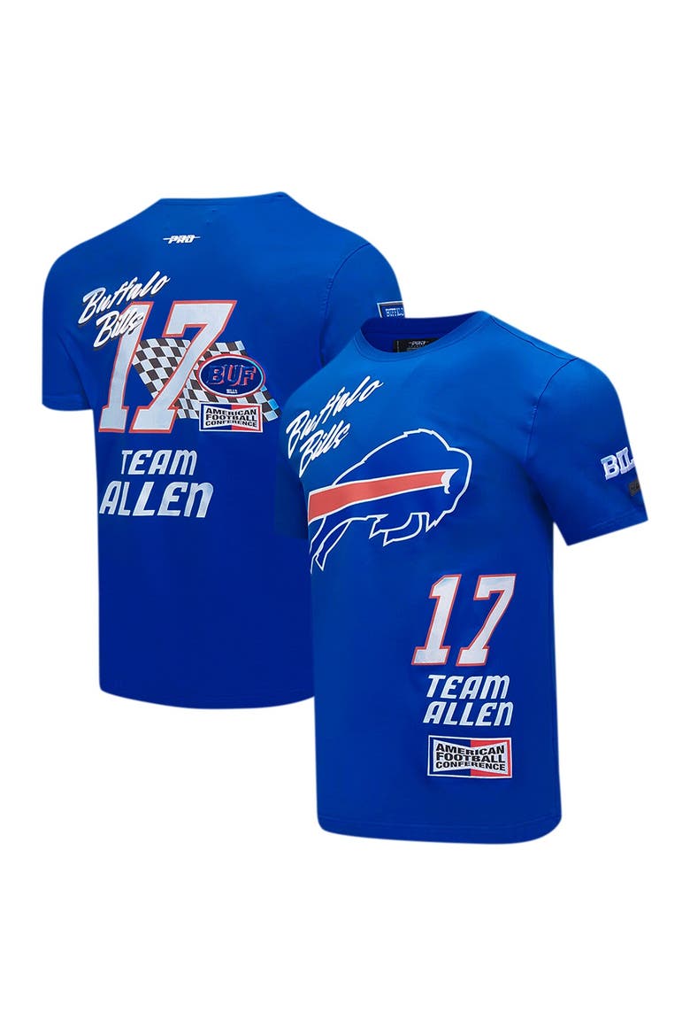 Men's Pro Standard Josh Allen Royal Buffalo Bills Fast Lane Name & Number Player T-Shirt, Main, color, Royal