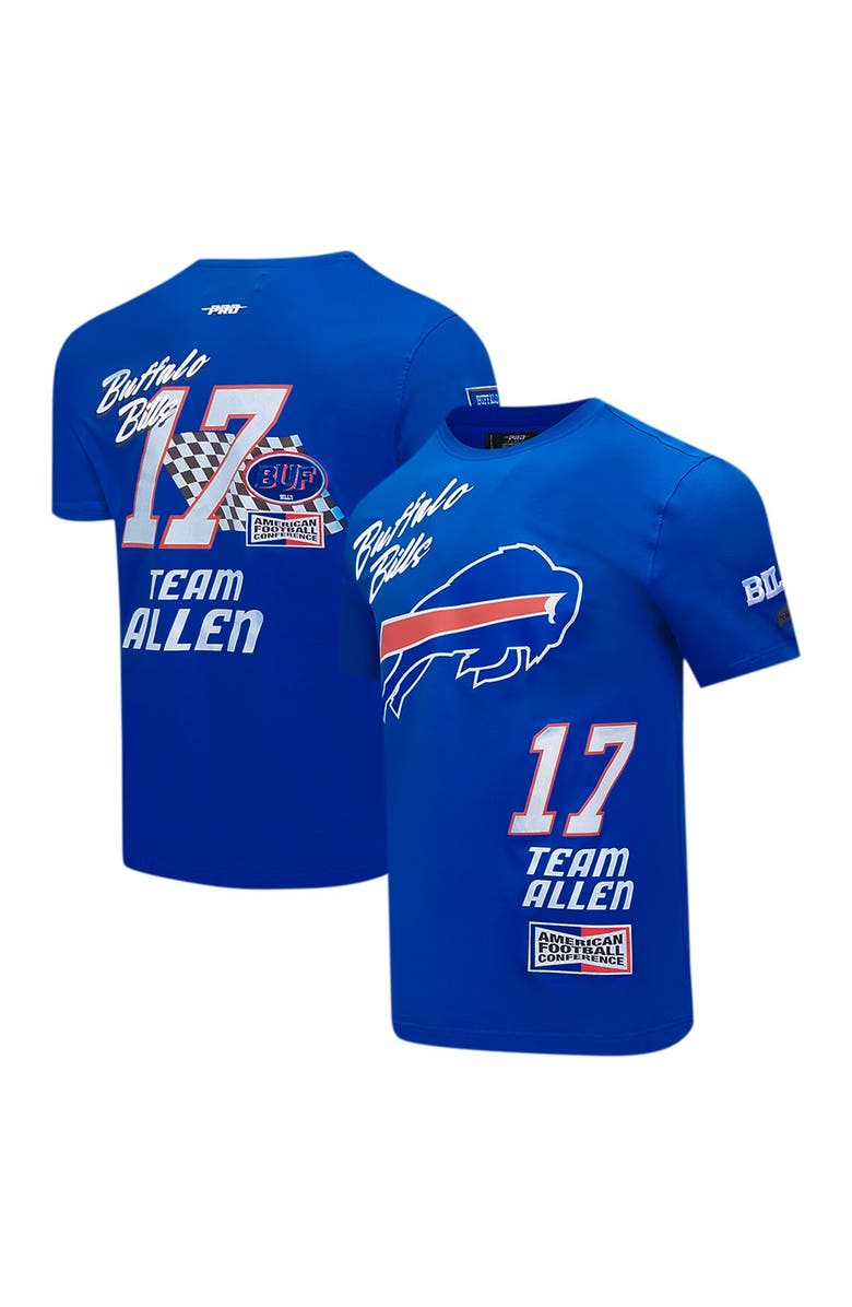 PRO STANDARD Men's Pro Standard Josh Allen Royal Buffalo Bills Fast Lane Name & Number Player T-Shirt, Main, color, Royal
