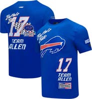 PRO STANDARD Men's Pro Standard Josh Allen Royal Buffalo Bills Fast Lane Name & Number Player T-Shirt