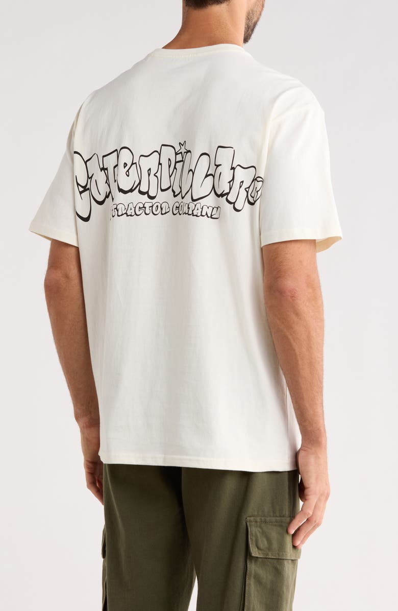 CAT WWR Washed Heavyweight T-Shirt, Alternate, color, Cannoli Cream