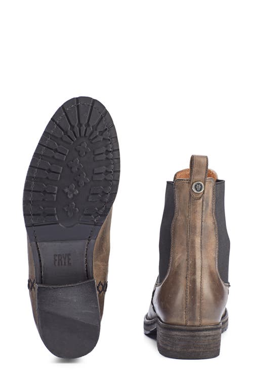 Frye Melissa Double Sole Chelsea Boot In Gray