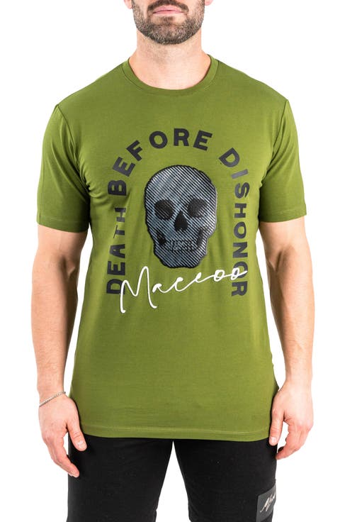 Code of Honor Cotton Graphic T-Shirt