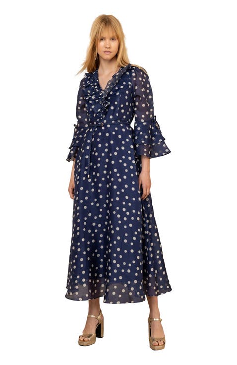 Aiyana Organza Maxi Dress