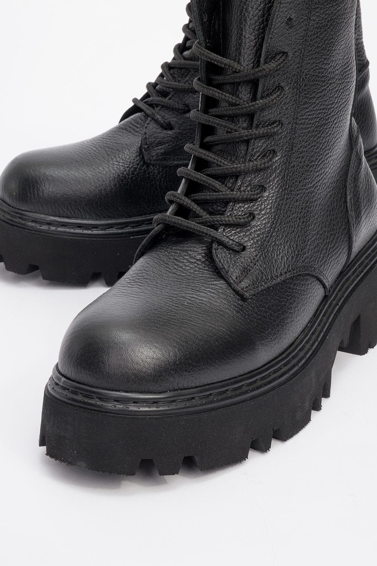 Forever 
Always Shoes Tina Leather Ankle Boot, Alternate, color, Black Leather