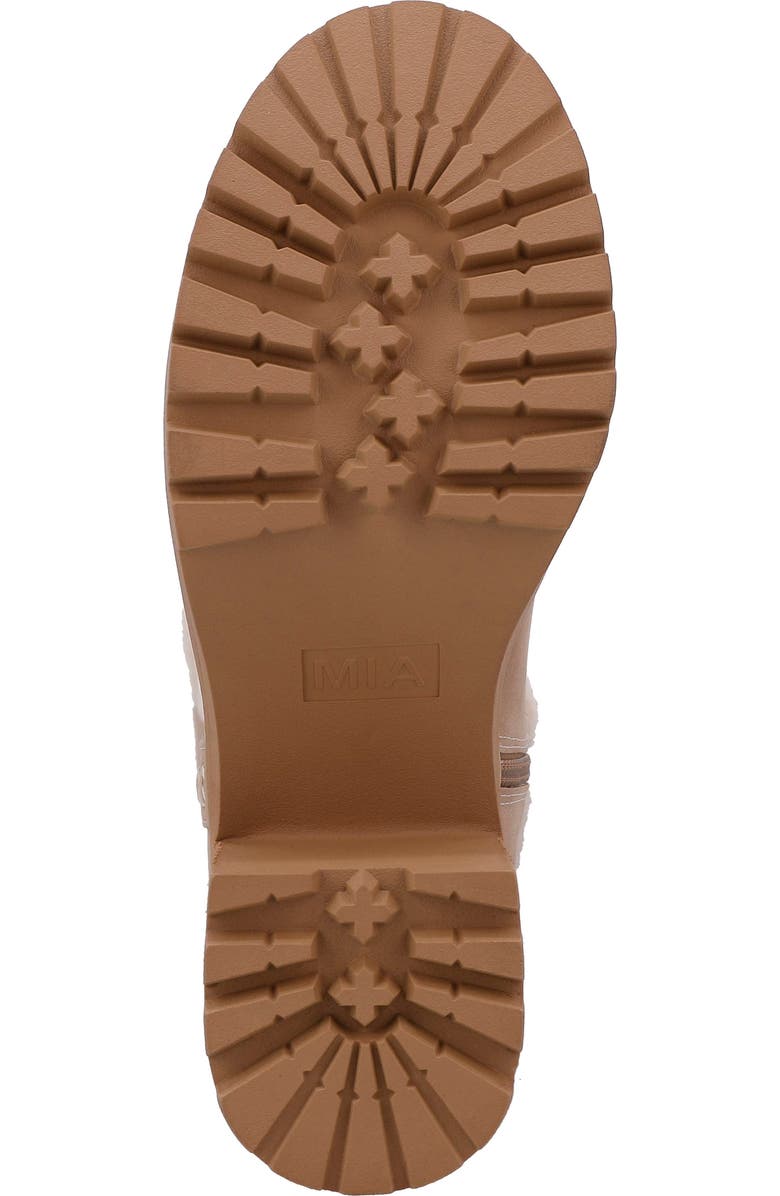 MIA Teirson Faux Shearling Platform Boot, Alternate, color,