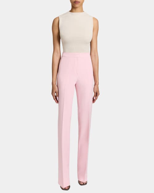 Santorelli Amara Straight Leg Pant In Soft Stretch Crepe