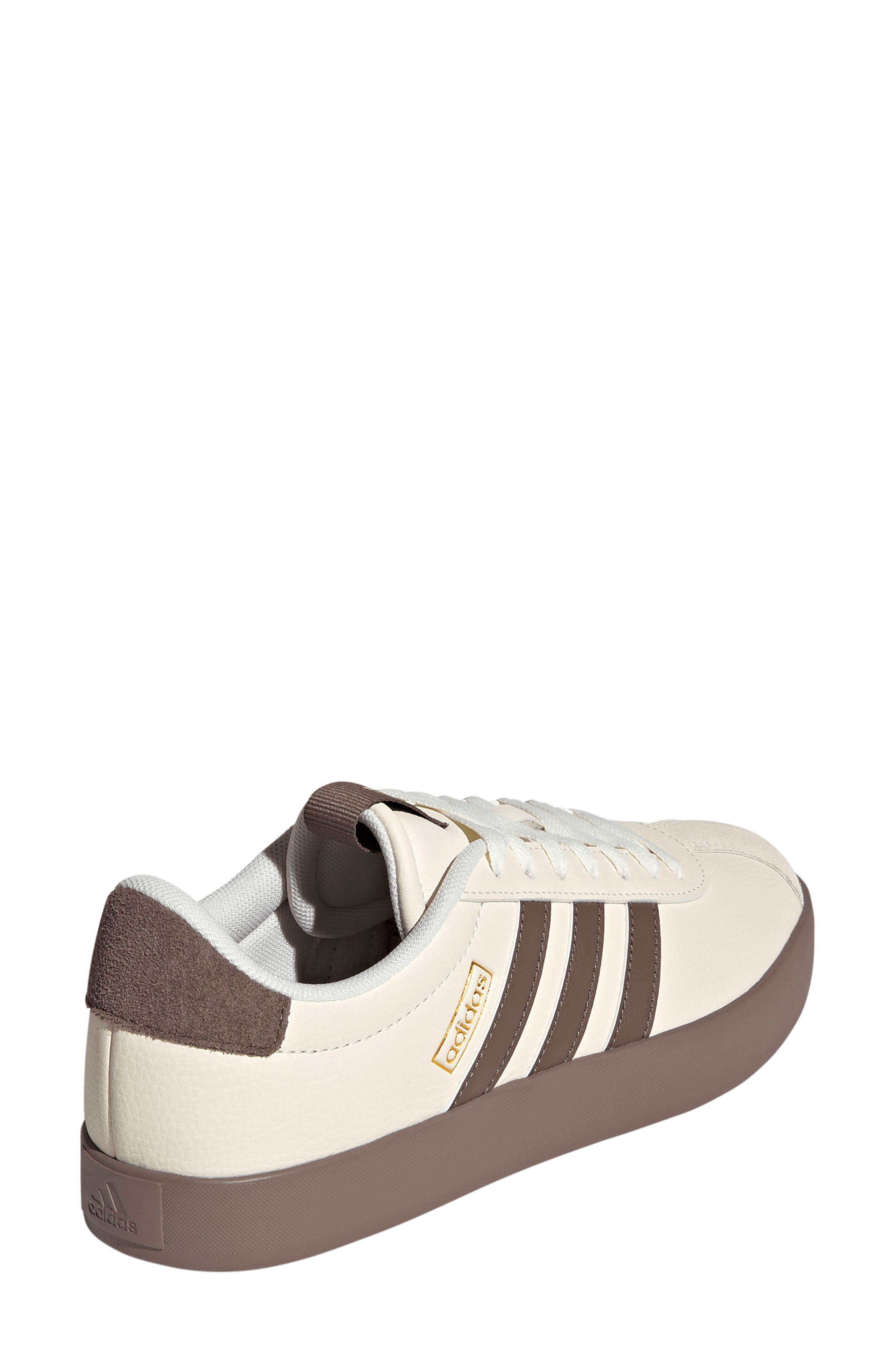 VL Court 3.0 Sneaker, Alternate, color, OFF WHITE/ EARTH STRATA/ GOLD