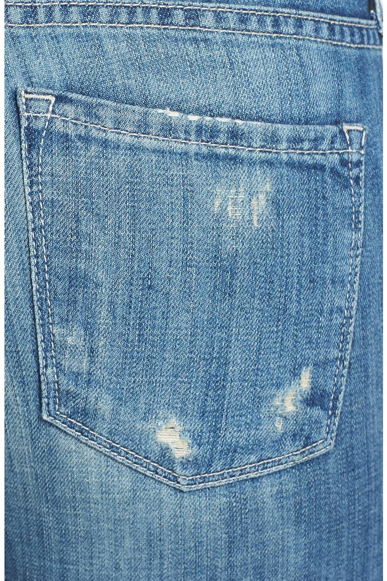 'Dylan' Destroyed Ankle Skinny Jeans, Alternate, color, SUMMER WRECKED WASH