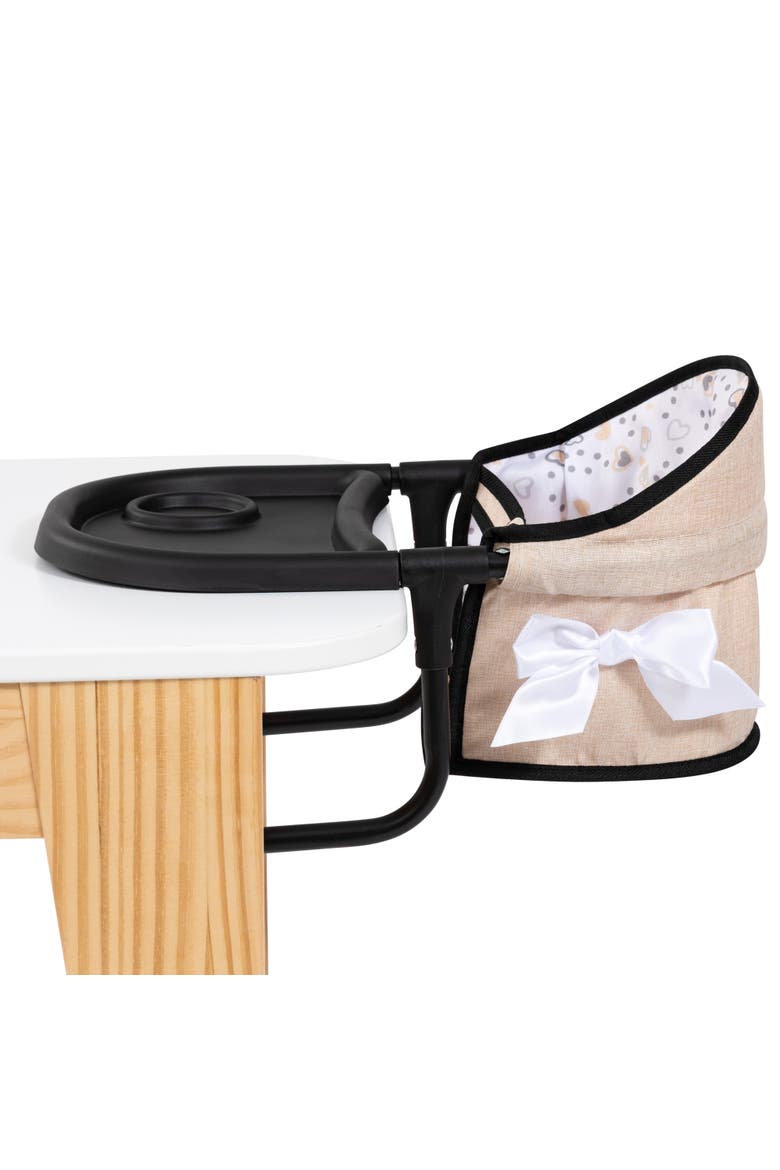 Doll Table Seat Fits 18" Dolls, Ages 3+, Alternate, color, Multicolored