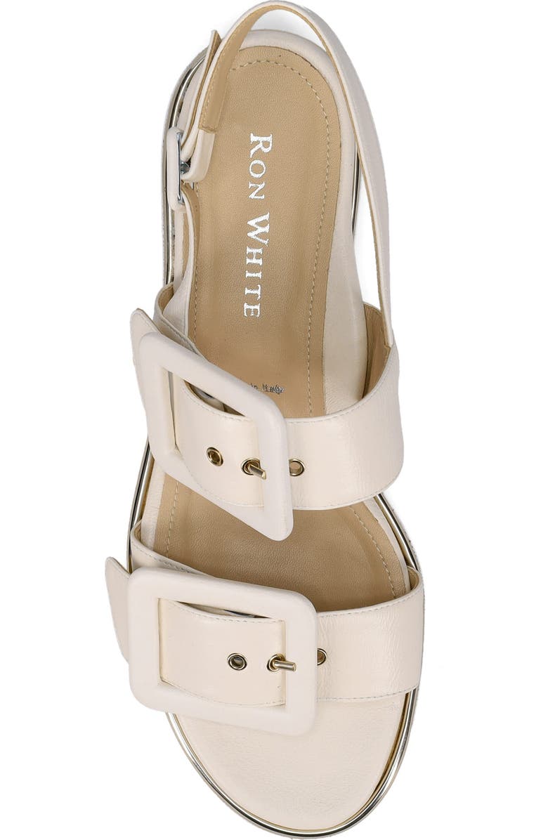 Ron White Callie Slingback Sandal, Alternate, color, Ice.