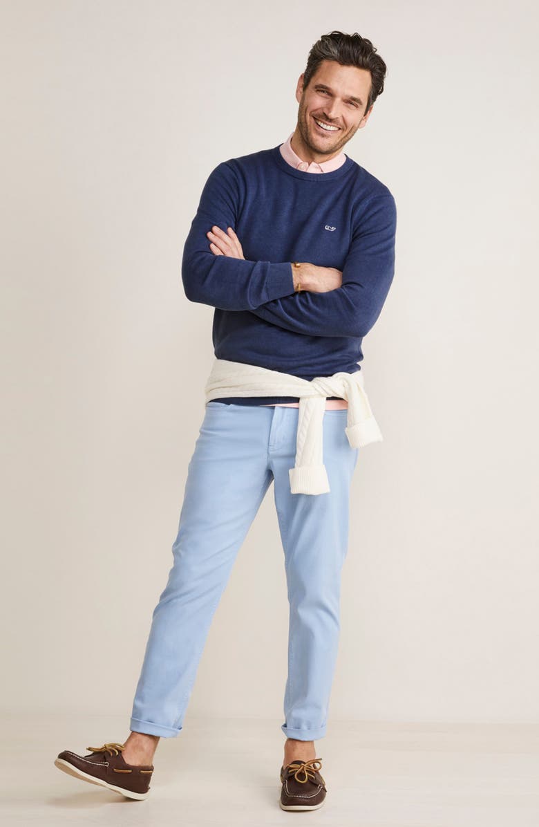 vineyard vines Garment Dyed Cotton Crewneck Sweatshirt, Alternate, color,