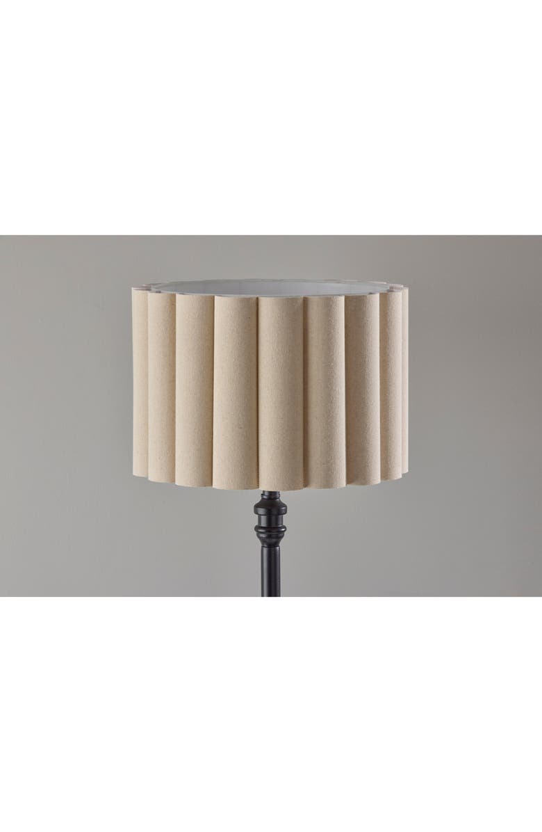 ADESSO LIGHTING Claret Floor Lamp, Alternate, color, Black