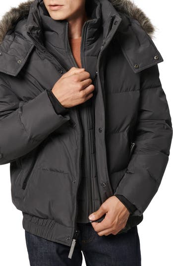 Marc New York Umbra Faux Fur Trim Quilted Jacket | Nordstromrack Marc New York Umbra Faux Fur Trim Quilted Jacket | Nordstromrack