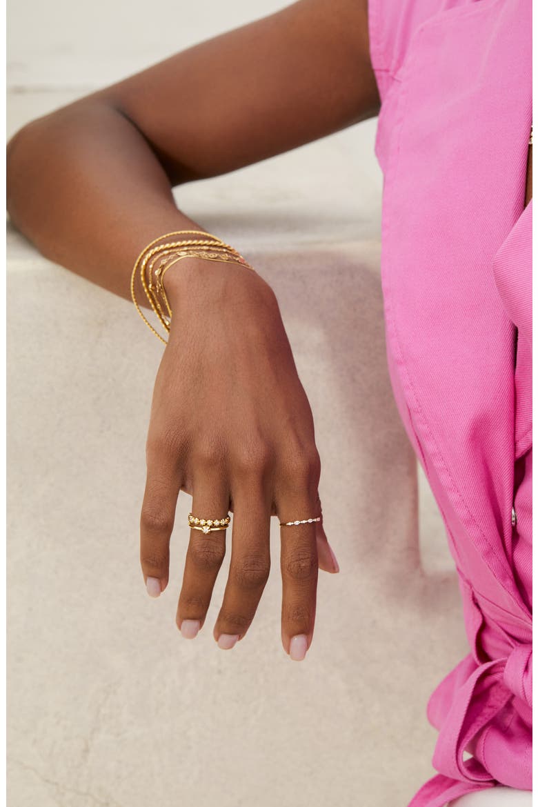 Monaco Diamond Stackable Ring (Nordstrom Exclusive), Alternate, color, 18K YELLOW GOLD