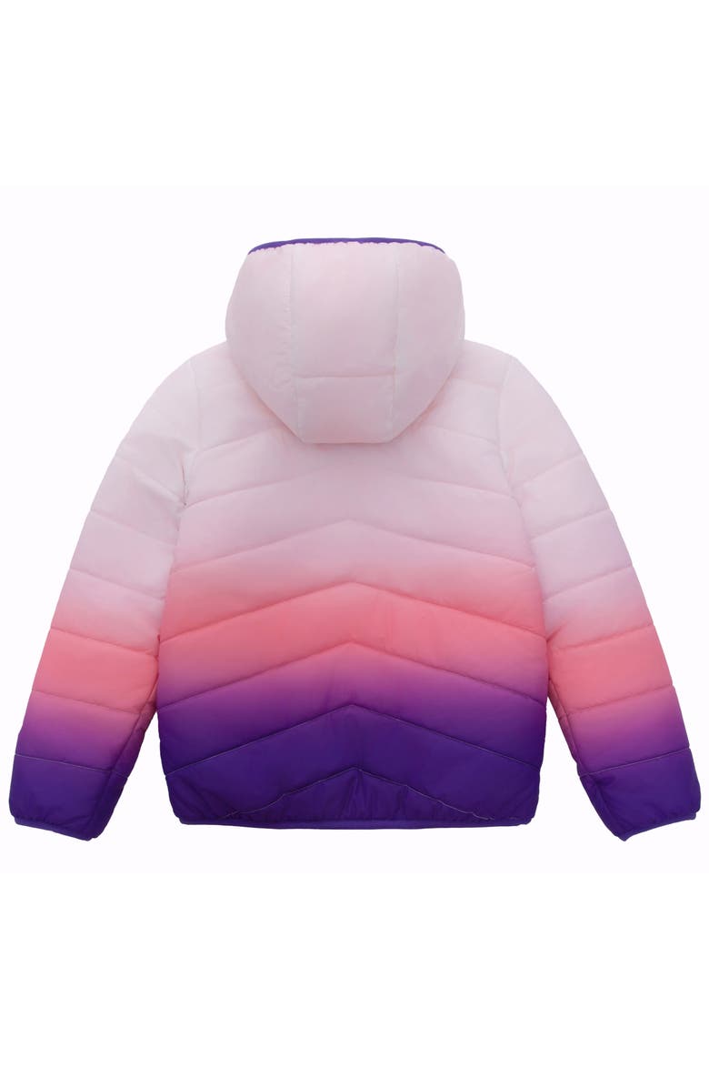 Rokka&Rolla Kids' Reversible Soft Fleece Jacket, Alternate, color, Rose Quartz Gradient