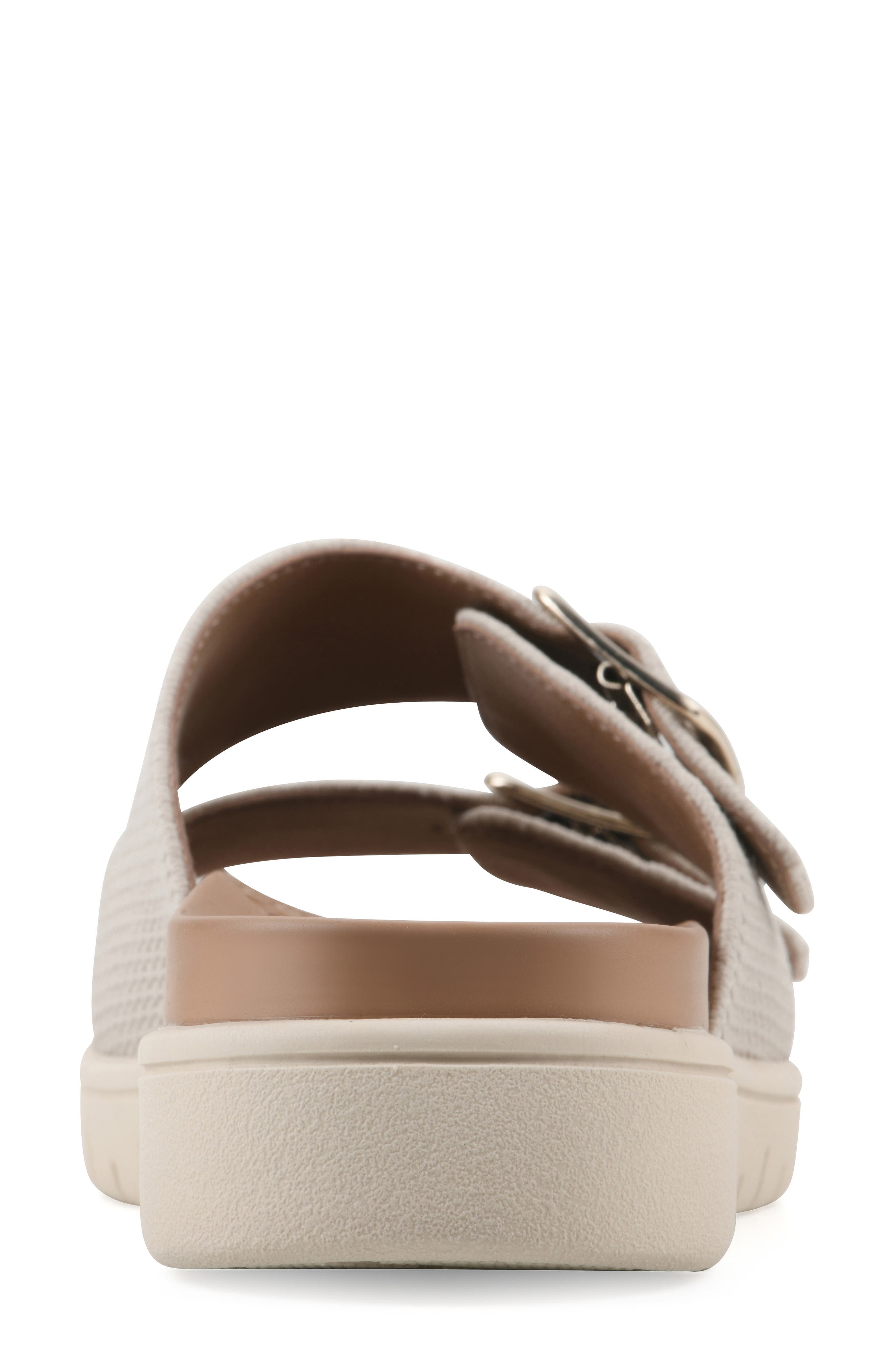 Nanny FOM Recovery Slide Sandal, Alternate, color, TAUPE/ FABRIC